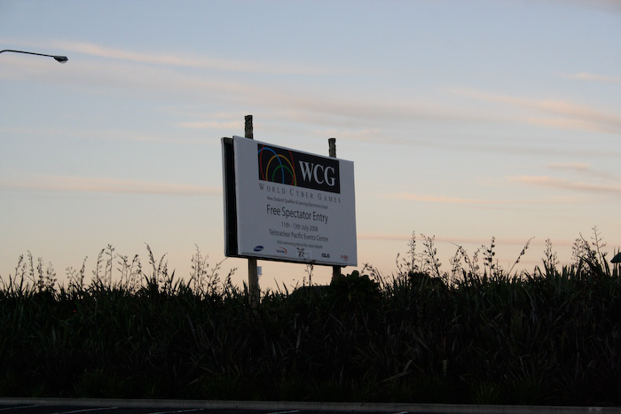 WCG NZ roadside sign